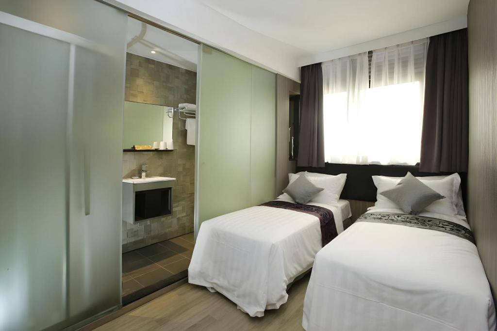 M1 North Point Hotel Hongkong Buitenkant foto