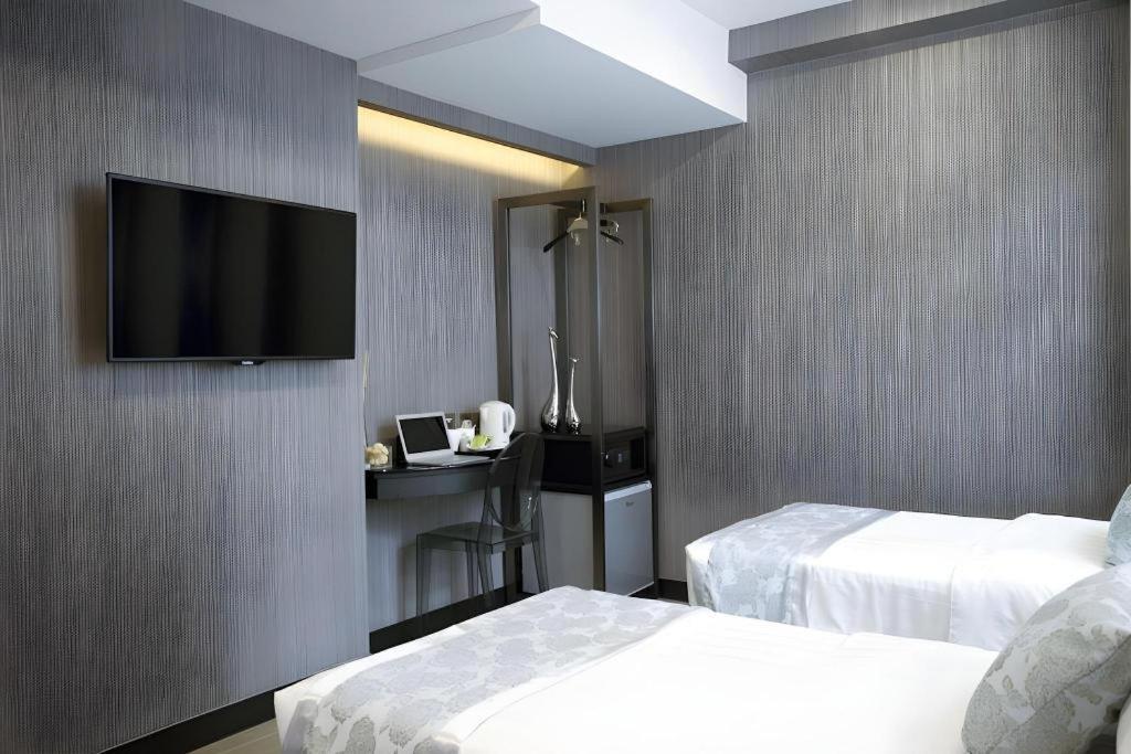 M1 North Point Hotel Hongkong Buitenkant foto