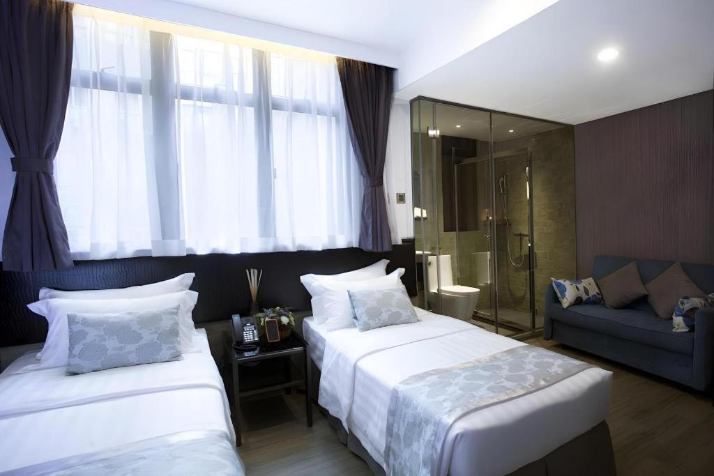 M1 North Point Hotel Hongkong Buitenkant foto